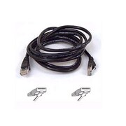 BELKIN Cable;10Ft;Black;Snagless A3L791-10-BLK-S
